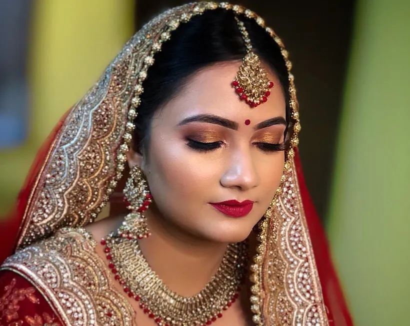 The Bride makeup by Charu Patel