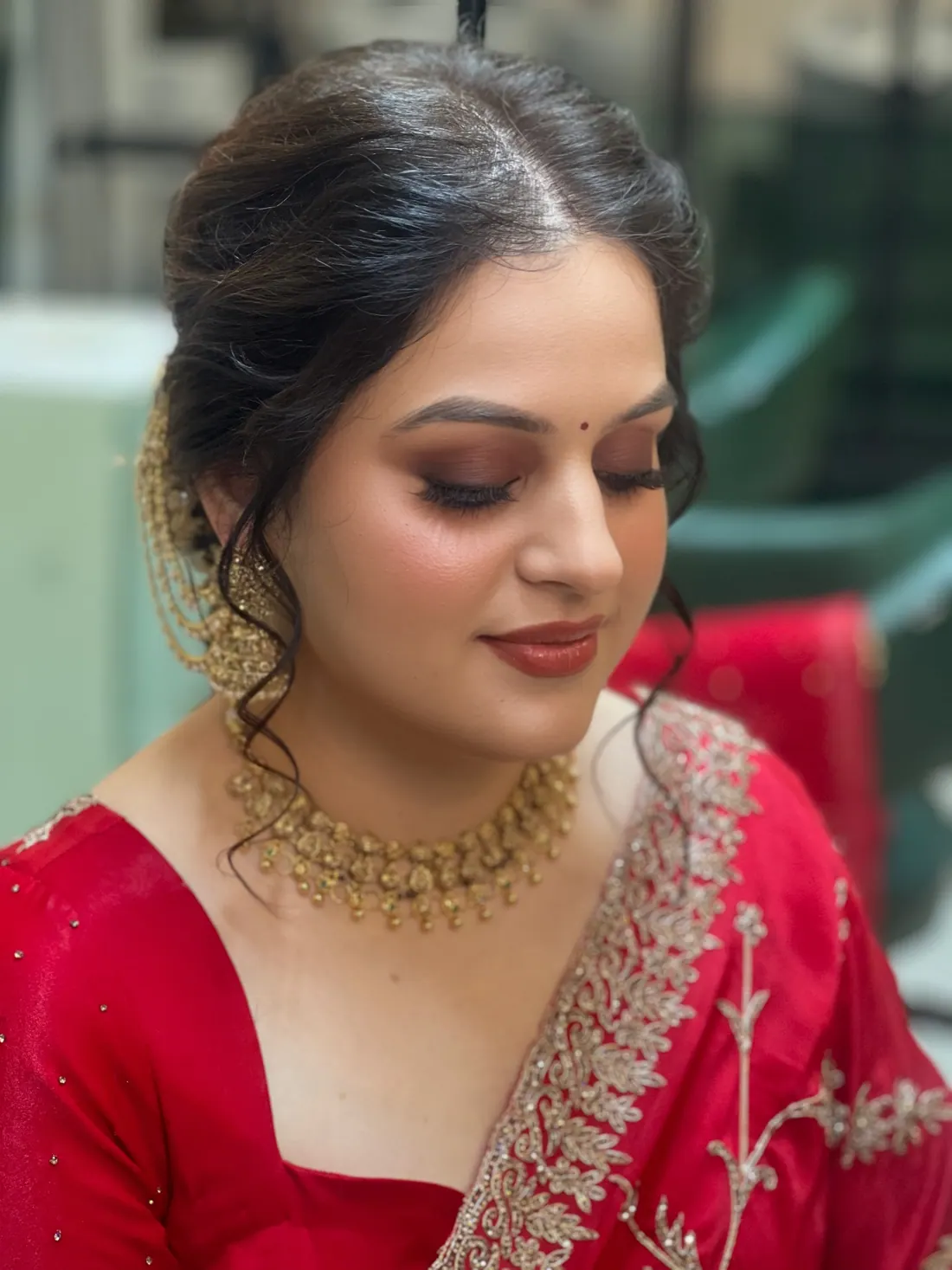 Softly Defined bridal makeup look by Charu Patel