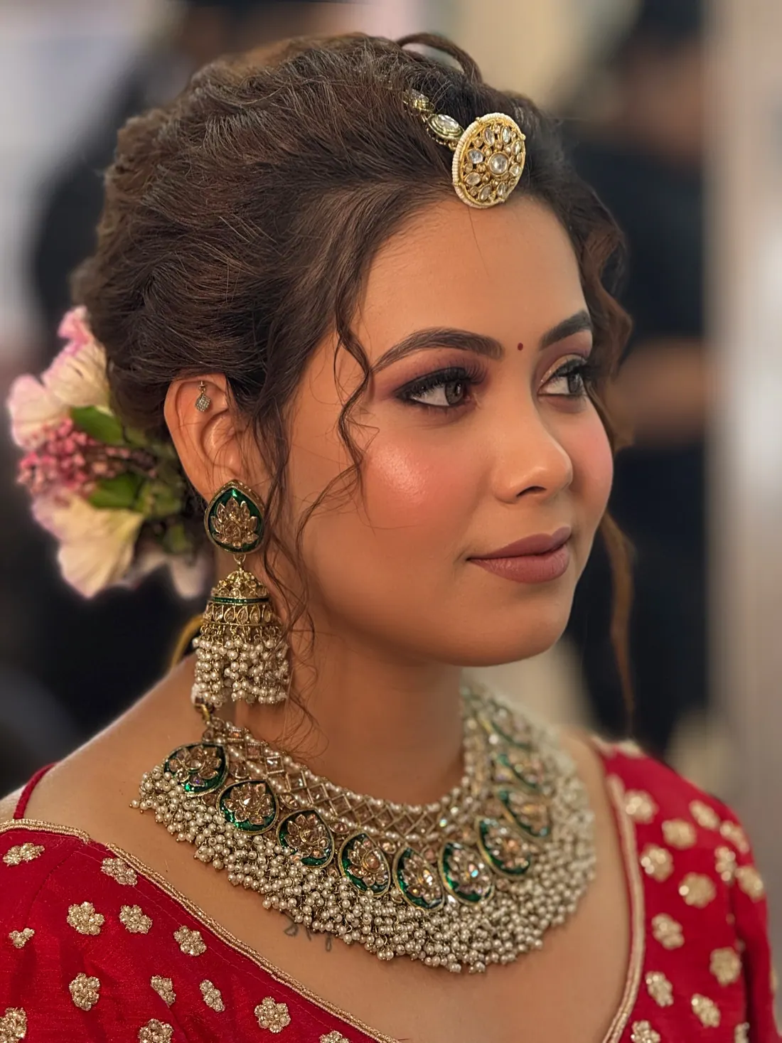 Botanical Grace bridal makeup look by Charu Patel